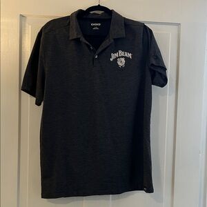 Jim Beam OGIO Men's Charcoal Polo Shirt
